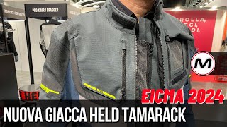 HELD TAMARACK  Nuova giacca da offroad a EICMA 2024 [upl. by Roderick527]