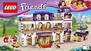 LEGO instructions  LEGO Friends  41101  Heartlake Grand Hotel Book 2 [upl. by Wilhelmina]