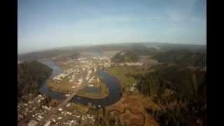 Flight to Reedsport Oregon [upl. by Eeladnerb]