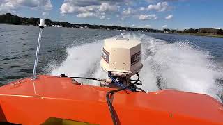 baja 16ss Evinrude 115hp baja [upl. by Aimit490]