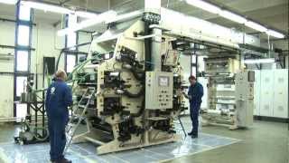 Flexo printing press APS [upl. by Terry194]