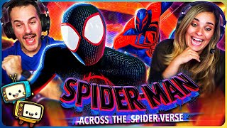 SPIDERMAN ACROSS THE SPIDERVERSE 2023 Movie Reaction  First Time Watch  Oscar Isaac [upl. by Smail376]