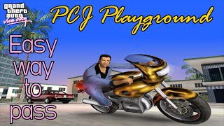 GTA Vice City easy way to pass quotPCJ Playgroundquot mission [upl. by Negah]