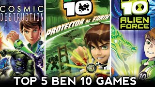 Ben 10 Top 5 Best Ben 10 Games  For Mobile amp pc  Js Youtuber  In Tamil [upl. by Tippets174]