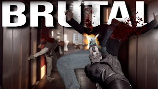 THIS NEW VR GAME IS BRUTAL amp INTENSE FREE Half Life Alyx mod [upl. by Redyr]