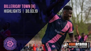 Dulwich Hamlet v Billericay Town National League South 300319  Match Highlights [upl. by Elman623]