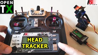 Flysky FSI6X Open Tx FPV Goggles Head Tracker Setup via PPM Input [upl. by Daphne24]