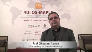 Interview with Prof Ghassan Aouad  Gulf University for Science amp Technology Kuwait [upl. by Kondon]