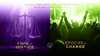 The 42nd Annual Public Justice Gala amp Awards Presentation [upl. by Myrvyn527]