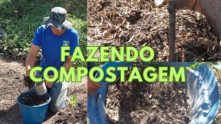 Como faço compostagem [upl. by Ibbor]