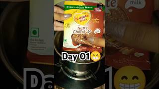 Day 01 of 03 Days Oats Series😇😁😇Nutty Chocolate Oats Recipe🤤😊🤤youtubeshorts mtoe shortsvideo [upl. by Gallagher]