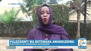 Pulezidenti wa Botswana Awanguddwa Akkirizza Okuwaayo Obuyinza eri Abavuganya [upl. by Ynaittirb]