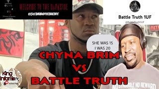 Chyna Brim Packs Battle Truth Up on the 🅾️5️⃣🅾️DA MOVEMENT  “ITS GETTING DARK” KingInfamisTv💎 [upl. by Aisaim588]