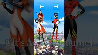 Miraculous Ladybug Choose yourFavoriteCharactersLadybugAdrien short Edit [upl. by Scopp]