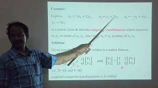 L32 Transformation of matrices Characteristic equations Eigen values and Eigen vectors Part1 [upl. by Phila]