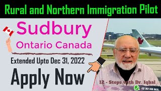 How To Apply RNIP Sudbury Ontario Community 12 STEPS  Rural and Northern Immigration Pilot [upl. by Lynda]