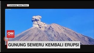 Gunung Semeru Kembali Erupsi [upl. by Harman]