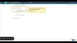 Create a Material Price in SAP CLOUD [upl. by Herr]