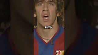 Carles Puyol era un verdadero líder puyol barcelona carlespuyol futbol lider capitan [upl. by Yanehc935]