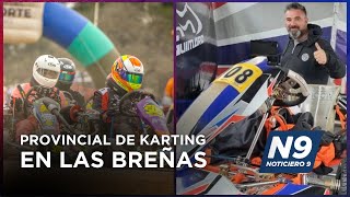 PROVINCIAL DE KARTING EN LAS BREÑAS  NOTICIERO 9 [upl. by Doraj]