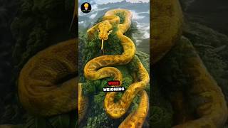 Titanoboa World s Largest Snake 🤯 science sciencefacts shorts [upl. by Farwell493]