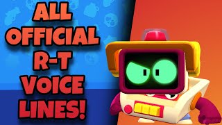 RT Voice Lines  Brawl Stars [upl. by Rimidalv347]