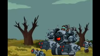 Techno demons are fighting back  Cartoons about tanks [upl. by Llenahc345]