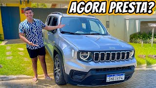 Jeep Renegade Longitude 13 Turbo 2023  DEIXOU DE SER LENTO E MAL EQUIPADO [upl. by Yuh]