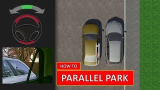 Learn how to PARALLEL PARK The easiest driving lesson by Parking Tutorial [upl. by Aneroc]