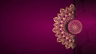 Luxury Golden Mandala Animation Loop Background  4K  FREE TO USE [upl. by Naeerb]