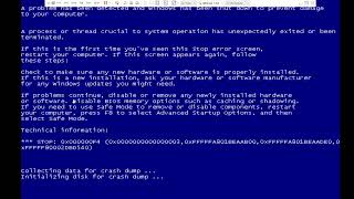 Powershellexe wininit bsod while running Mercuryx86exe [upl. by Ahsenar]