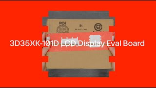 DigiKey  Grayhill 3D35XK101D LCD Display Eval Board  Unboxing [upl. by Aihtnamas]