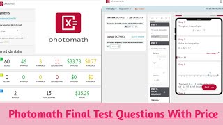 Photomath Final Test Questions  How To Solve Photomath Final Test Questions  How To Use LaTex [upl. by Nahem]