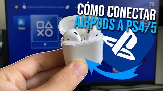 Cómo conectar Airpods a PS4  Cómo conectar AirPods a PS5  AirPods PlayStation [upl. by Housum]