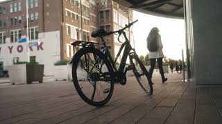 Nieuw City Elite collectie  Amslod Ebike  Stadsfiets met krachtige Amslodmiddenmotor [upl. by Yelnik733]