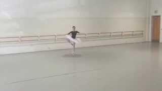 Valeriia Chaykina Company audition video 2015 [upl. by Atled]