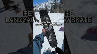 Reviewing the Landyachtz SNOW SKATE [upl. by Adnauqal]