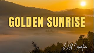 Golden Morning in a Mountain Valley TIMELAPSE [upl. by Sirroned]