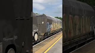 GB RailFreight Class 66709 Passing Platform 2 At Chesterfield [upl. by Kerred160]