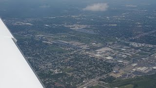 Flying to Indianapolis Motor Speedway Eagle Creek Airport amp Ricks Cafe Boatyard in a Cirrus SR22 [upl. by Notnek309]