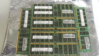 Lot of 9 HP 16GB 2Rx4 PC4  2133P server memory pN 752369081 spn 774172001 [upl. by Adair]