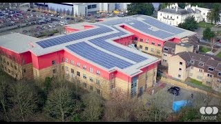 Forrest Completes Parrs Wood High School Solar Power Installation [upl. by Hawley421]