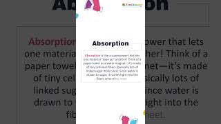 Science Behind Absorption  Facts  science behind  shorts scienceshorts [upl. by Ydroj58]