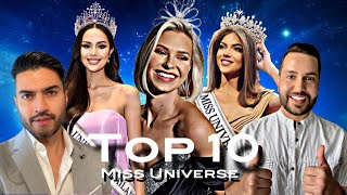 Top 10 Miss Universe 2024 Octubre [upl. by Edythe192]