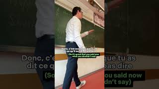 Attention aux gros mots 🚨 english teacher school prof learning students work fun [upl. by Norris]