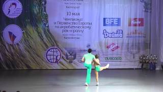 KLIMOV Ivan  TIKHONOVA Ekaterina Final  Acrobatic Rock n RollMain Class [upl. by Notwal]