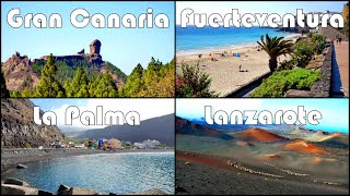 Best CANARY ISLAND for YOU  TRAVEL GUIDE  Gran Canaria Fuerteventura La Palma and Lanzarote [upl. by Nolyar]