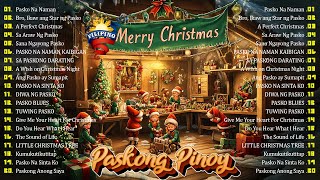 Best Tagalog Christmas Songs Medley 2025 🌟Paskong Pinoy 2025 Medley with Lyrics 🎄 [upl. by Sucam]