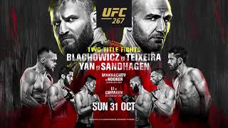 UFC 267  Watch Blachowicz vs Teixeira Live on Fetch OCT 31 UFC 267 PPV [upl. by Ahsemik508]