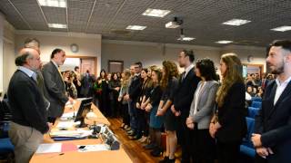 Proclamazione sessione di laurea 4 dicembre 2014 mattina [upl. by Normac]